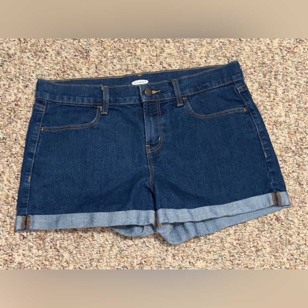 Old navy size‎ 10 Blue Denim Shorts Jean shorts cute summer